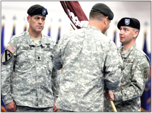 Greene replaces retiring Salter at Warrior Transition Brigade